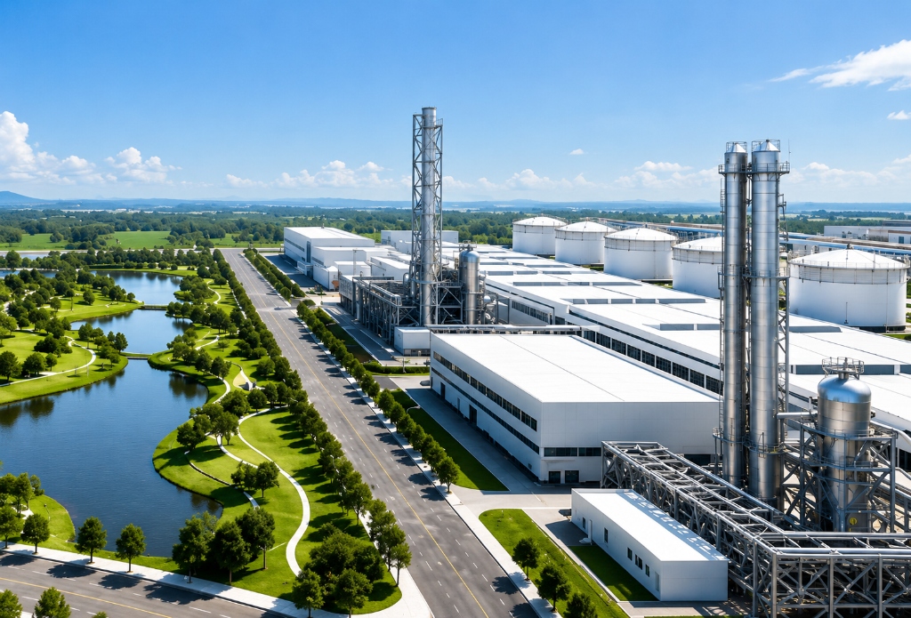 Neotech industrial manufacturing facility plant